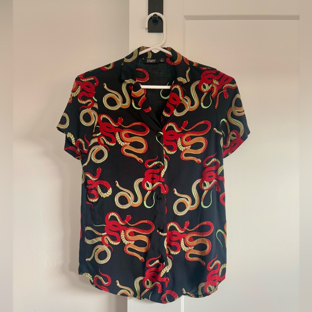 Straight to Hell Apparel Snake Dance Blues top